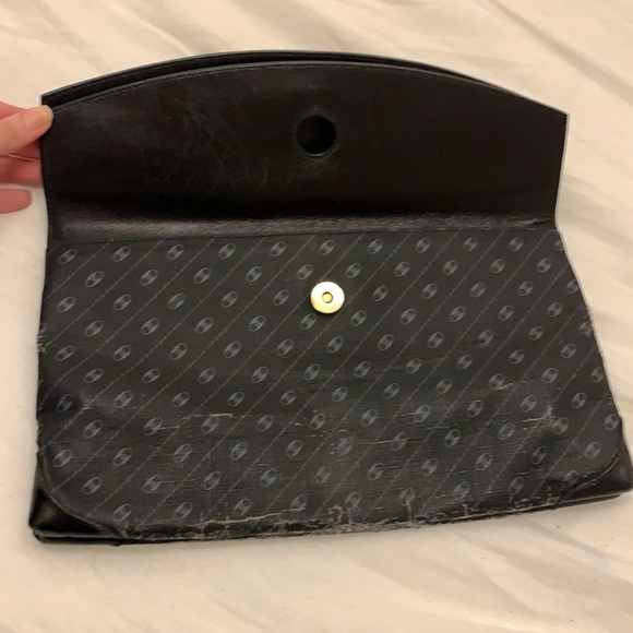 Gucci vintage black canvas clutch - Picture 6 of 14